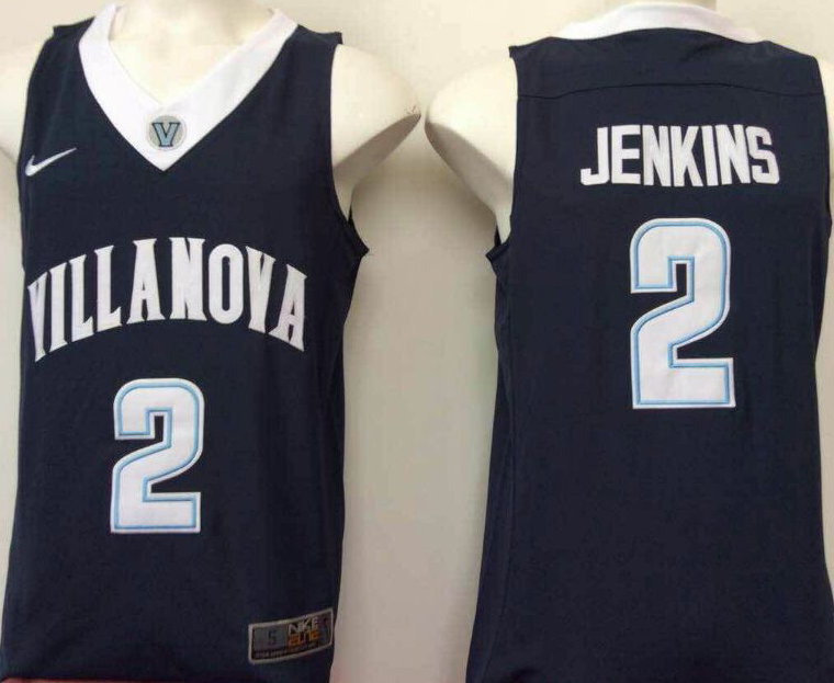 NCAA Men Villanova Wildcats Blue 2 jenkins